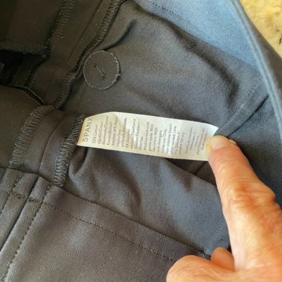 Spanx On-the-Go Ankle Slim Straight Pant - Petite S - Picture 6 of 6